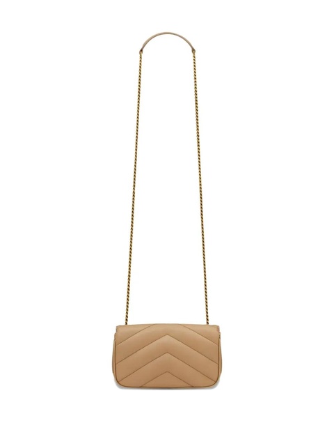 Saint Laurent mini Loulou crossbody bag - Neutrals - zdjęcie produktu nr 2