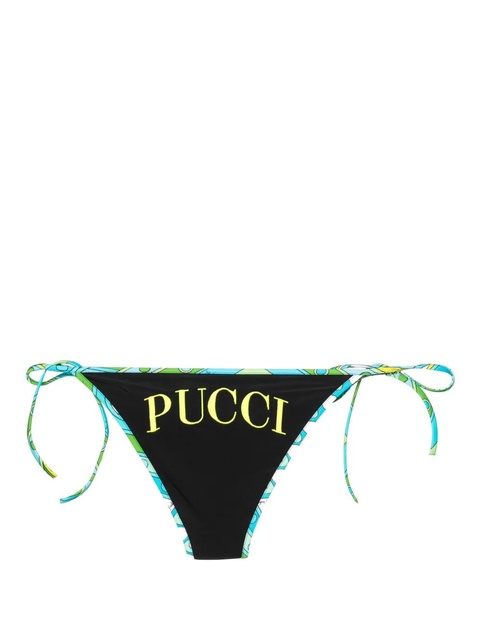 PUCCI P-print bikini bottom - Black - zdjęcie produktu nr 2