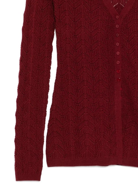 Reformation Sutton sweater - Red - zdjęcie produktu nr 2