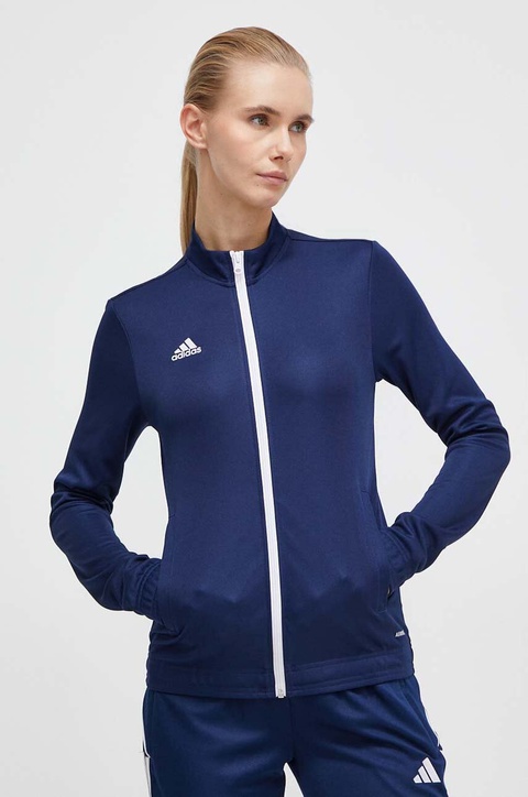 adidas Performance bluza treningowa Entrada 22 kolor granatowy z aplikacją H57528 - zdjęcie produktu nr 1