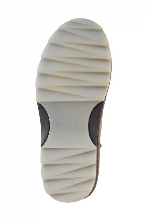 Emu Australia kapcie zamszowe Sharky Scuff kolor beżowy W13179 - zdjęcie produktu nr 2