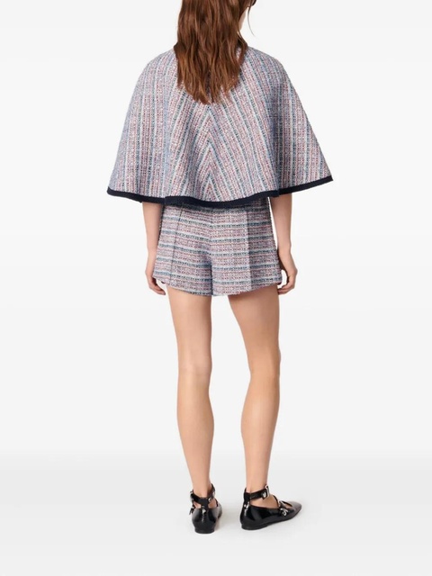 Maje tweed cape - Blue - zdjęcie produktu nr 2