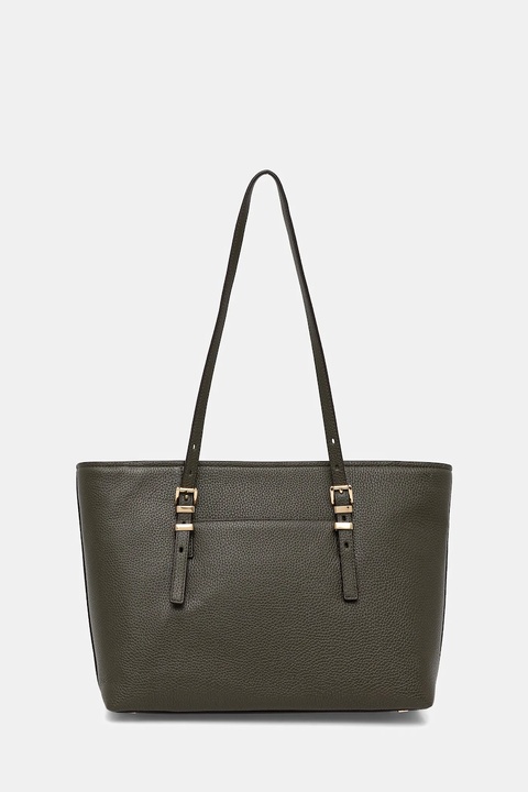 MICHAEL Michael Kors torebka skórzana QUINN kolor zielony 30T5GQNT2L - zdjęcie produktu nr 2