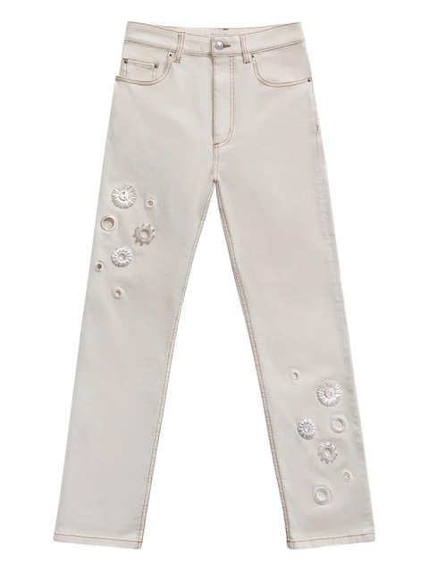 AREA cut out-detail jeans - White - zdjęcie produktu nr 1