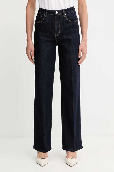 Guess jeansy damskie kolor granatowy W5YA1A D5PW1 - zdjęcie produktu nr 1