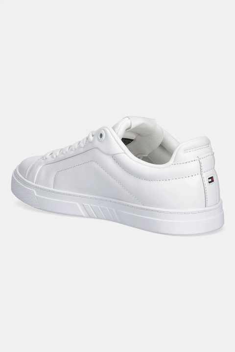 Tommy Hilfiger sneakersy skórzane ICON COURT SNEAKER damskie kolor biały FW0FW08815 - zdjęcie produktu nr 2