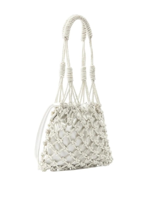 PINKO Woven Mesh bucket bag - Grey - zdjęcie produktu nr 1