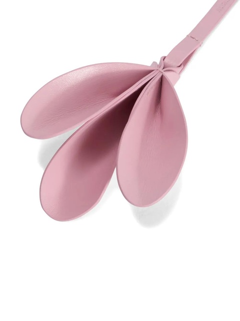 Jil Sander Tulip looped-strap charm - Pink - zdjęcie produktu nr 2