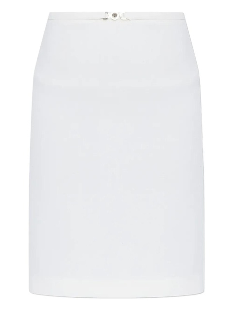 Versace Medusa-buckle mini skirt - White - zdjęcie produktu nr 1