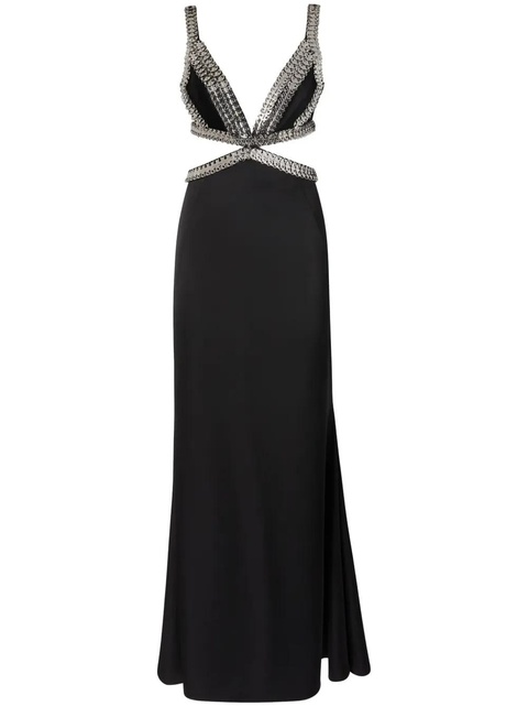 PINKO Muller maxi dress - Black - zdjęcie produktu nr 2