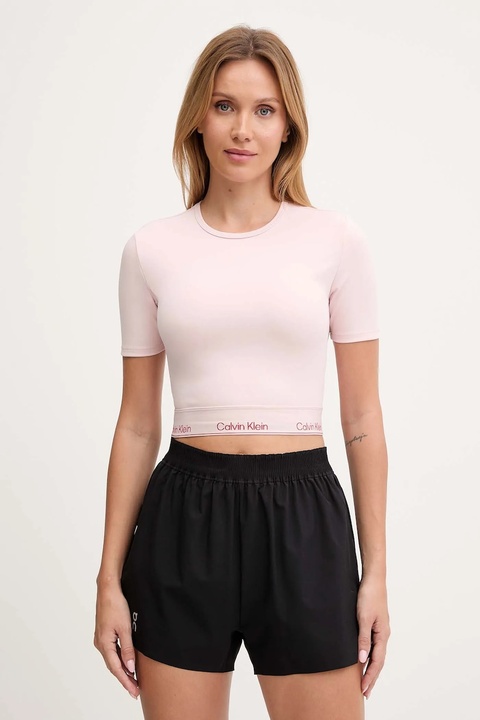 Calvin Klein Performance t-shirt treningowy kolor różowy LVGWS5K144 - zdjęcie produktu nr 1