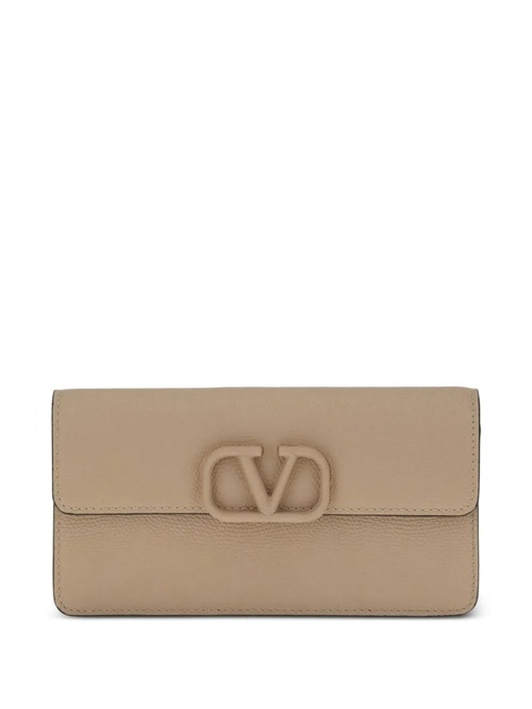 Valentino Garavani VLogo Signature strap wallet - Brown - zdjęcie produktu nr 1