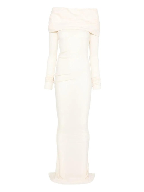 ENTIRE STUDIOS Cavalier draped maxi dress - Neutrals - zdjęcie produktu nr 1