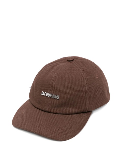 Jacquemus The Gadjo baseball cap - Brown - zdjęcie produktu nr 2