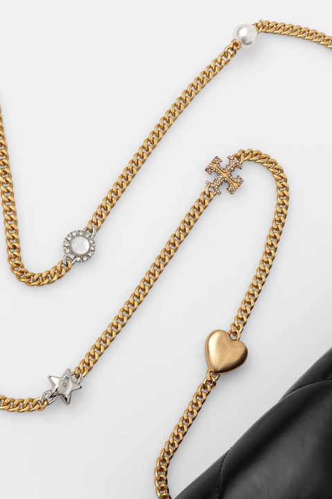 Tory Burch torebka skórzana Kira Diamond kolor czarny 162139-001 - zdjęcie produktu nr 2