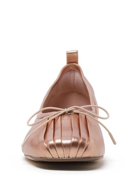 Simone Rocha pleated toe ballerina shoes - Pink - zdjęcie produktu nr 1
