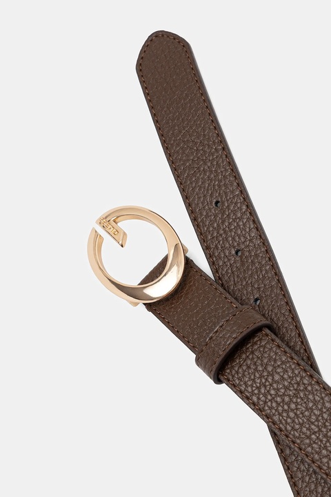 Guess pasek CAMDEN damski kolor brązowy BW9306 P5430 - zdjęcie produktu nr 1