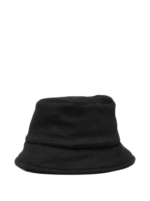 Max Mara logo-plaque bucket hat - Black - zdjęcie produktu nr 1