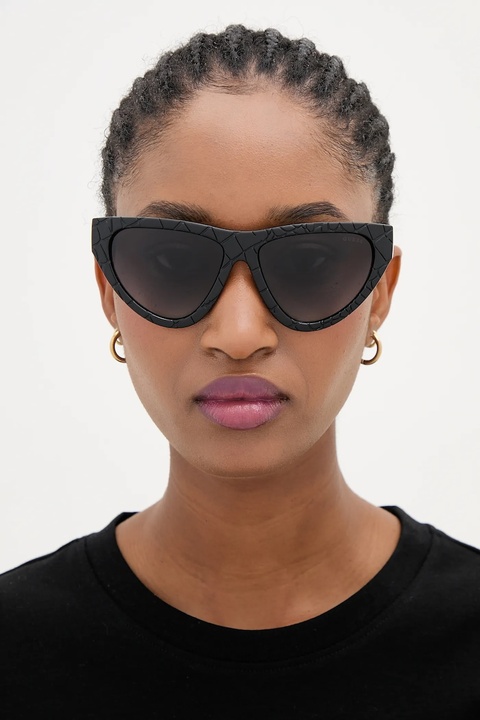Guess okulary przeciwsłoneczne damskie kolor czarny GU00151_5702B - zdjęcie produktu nr 2