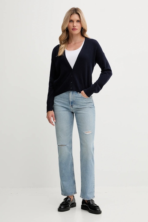 Calvin Klein Jeans jeansy damskie high waist LV047D742G - zdjęcie produktu nr 2