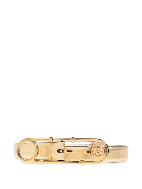 Versace leather belt - Gold - zdjęcie produktu nr 1