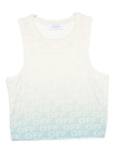 Off-White monogram-jacquard tank top - zdjęcie produktu nr 2