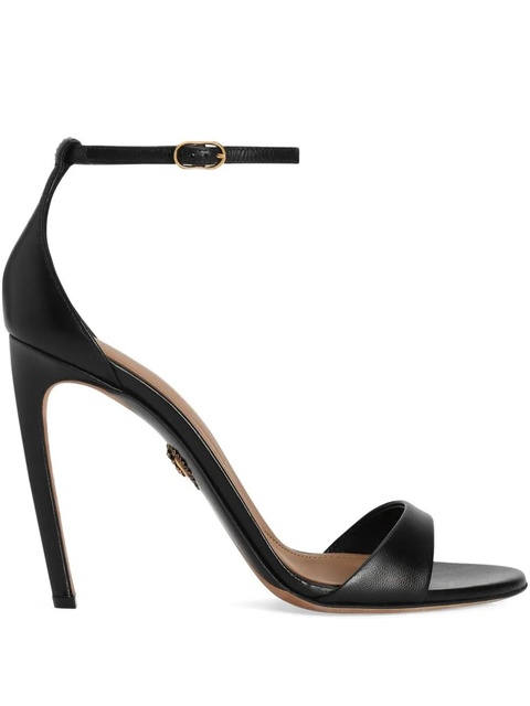 Dolce & Gabbana 105mm leather sandals - Black - zdjęcie produktu nr 1