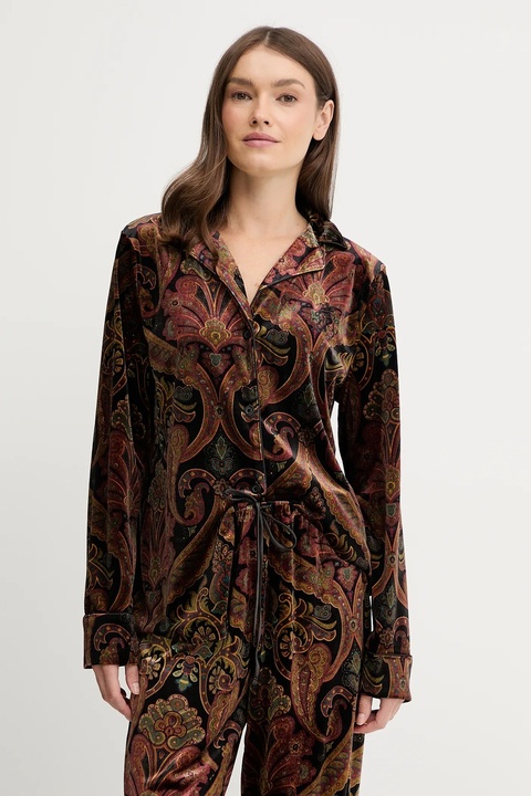 Lauren Ralph Lauren piżama damska kolor czarny ILN72463 - zdjęcie produktu nr 2