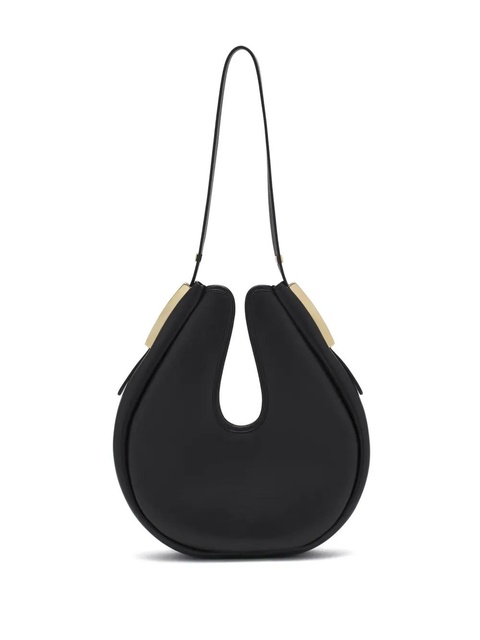Lanvin logo-lettering shoulder bag - Black - zdjęcie produktu nr 2