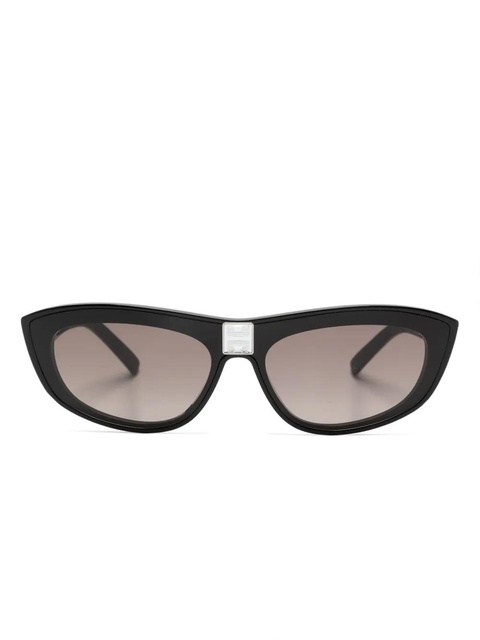 Givenchy Eyewear 4Gem gradient cat-eye frame sunglasses - Black - zdjęcie produktu nr 1