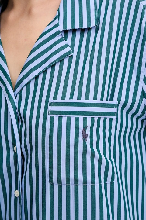 Polo Ralph Lauren piżama bawełniana kolor fioletowy bawełniana 4P8004 - zdjęcie produktu nr 2