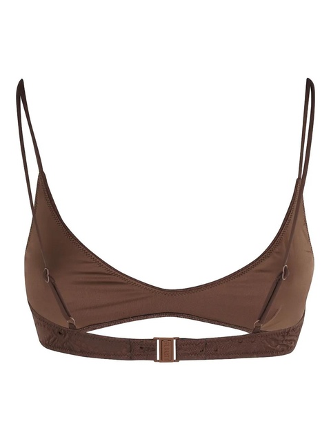 MC2 Saint Barth Paloma bikini top - Brown - zdjęcie produktu nr 2