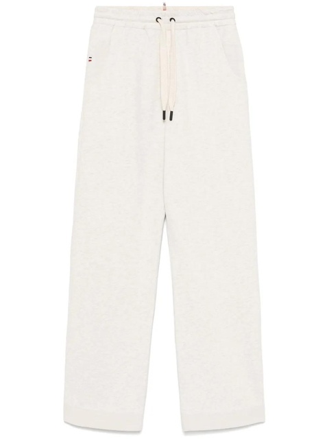 Moncler Grenoble cotton track trousers - Neutrals - zdjęcie produktu nr 1
