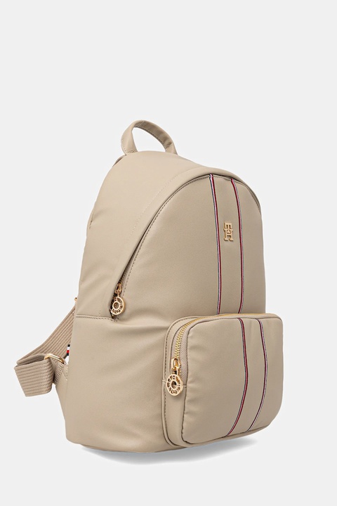 Tommy Hilfiger plecak damski kolor beżowy mały gładki AW0AW18001 - zdjęcie produktu nr 2