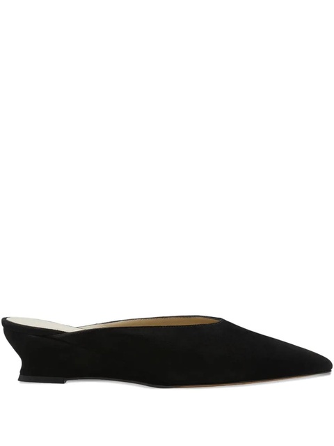 Le Monde Beryl 40mm Victoria Micro wedge-heel mules - Black - zdjęcie produktu nr 2