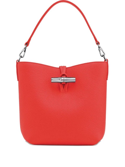 Longchamp mini Le Roseau bucket bag - Red - zdjęcie produktu nr 1