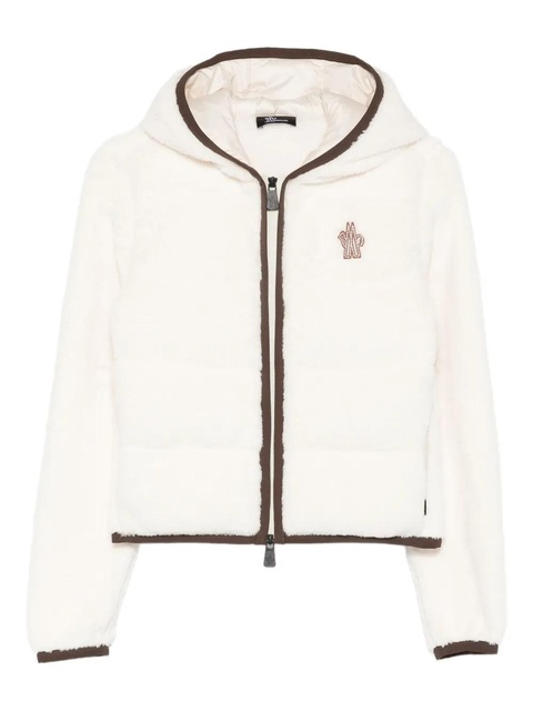 Moncler Grenoble zip-up bomber jacket - White - zdjęcie produktu nr 1