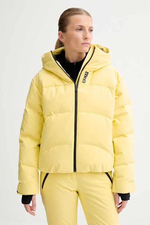 Colmar kurtka narciarska puchowa kolor żółty 2824.1VC - zdjęcie produktu nr 1