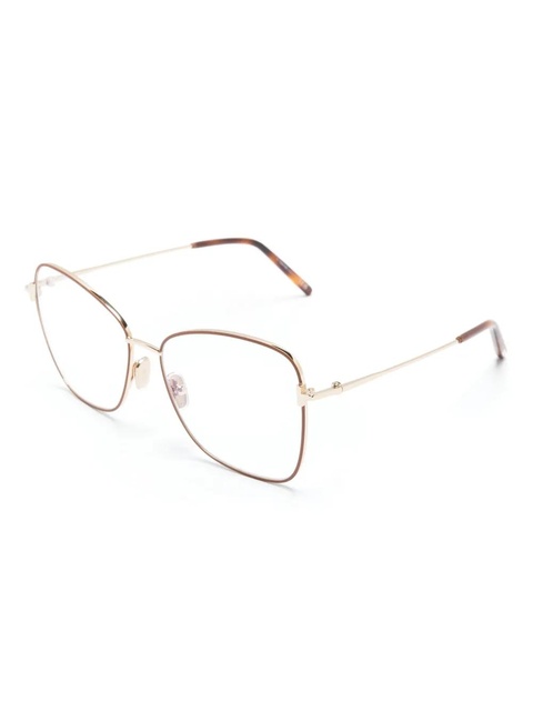 TOM FORD Eyewear two-tone butterfly-frame glasses - Gold - zdjęcie produktu nr 2