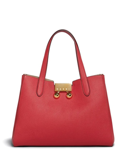 Marni Trunkaroo tote bag - Red - zdjęcie produktu nr 1