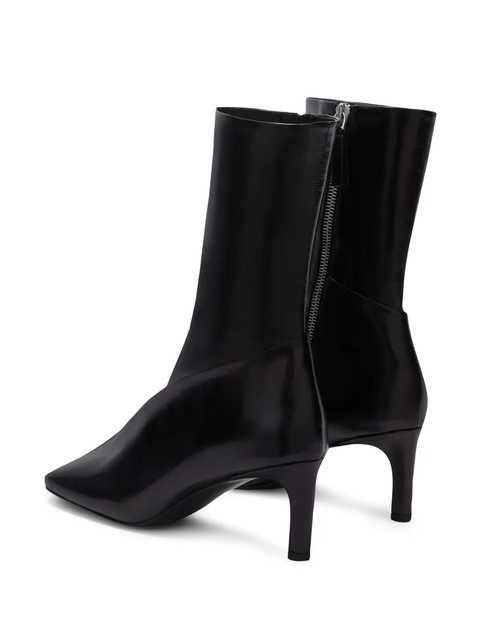 Jil Sander square-toe ankle boots - Black - zdjęcie produktu nr 2