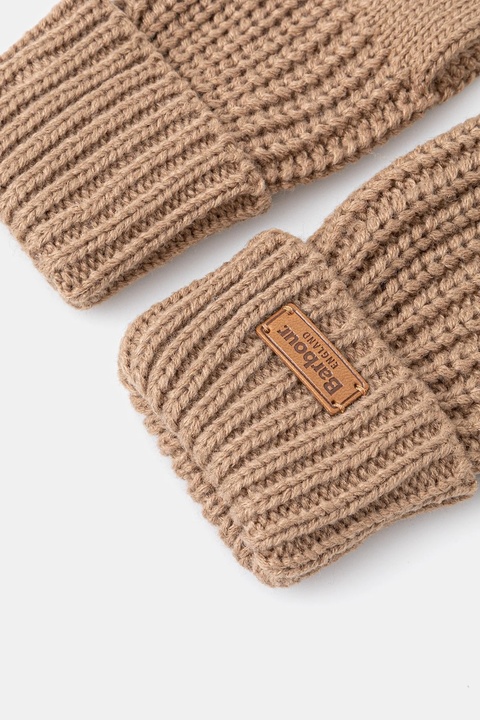 Barbour rękawiczki Saltburn damskie kolor brązowy LGL0132 - zdjęcie produktu nr 1