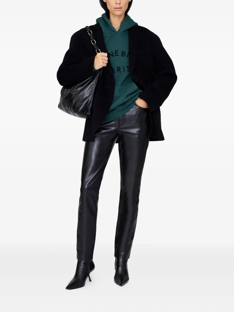 ANINE BING Harvey hooded sweatshirt - Green - zdjęcie produktu nr 2