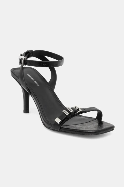 MICHAEL Michael Kors sandały skórzane Darrington kolor czarny 40S5DTMS1L.001 - zdjęcie produktu nr 1