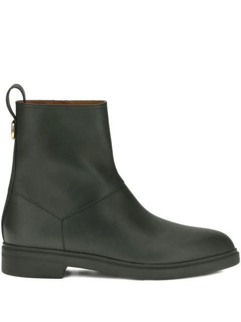 Loro Piana Kilda zip ankle boots - Green - zdjęcie produktu nr 1