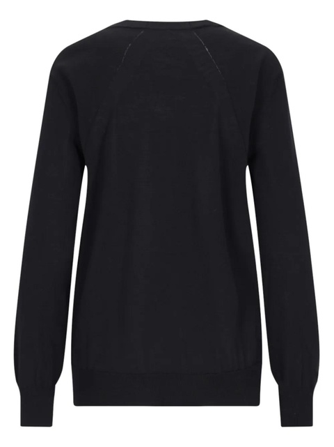 Jil Sander crew neck jumper - Blue - zdjęcie produktu nr 2