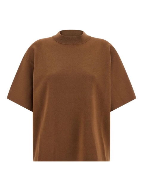 Max Mara crew neck top - Brown - zdjęcie produktu nr 1
