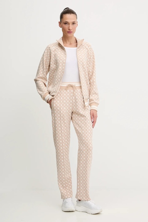 Guess bluza AGGIE damska kolor beżowy wzorzysta V5YQ03 KB212 - zdjęcie produktu nr 2