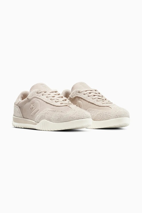 Converse sneakersy zamszowe Run Star Trainer kolor beżowy A13058C - zdjęcie produktu nr 2