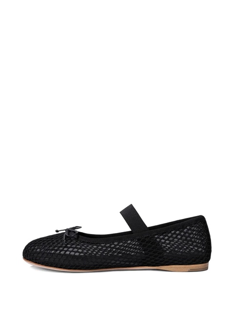 Miu Miu mesh bow ballet flats - Black - zdjęcie produktu nr 1